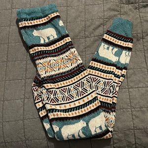 American Eagle Polar Bear Joggers